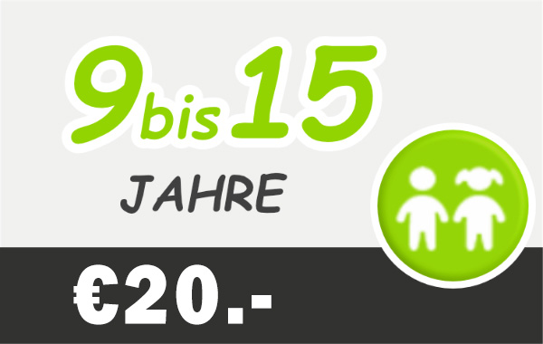9 - 15 Jahre